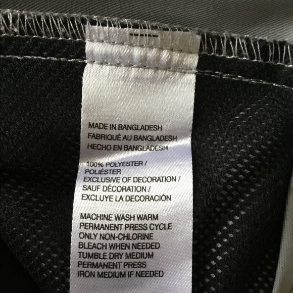 IZOD grey golf pants - Picture 4 of 4